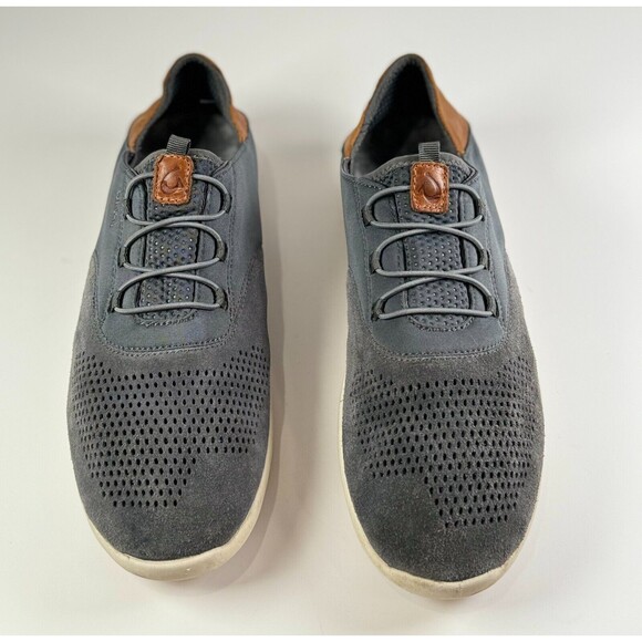 Olukai Alapa Li Keu Shoes Mens Gray Suede Casual Sneakers 10418-6CFX Size 10 M - Picture 2 of 7